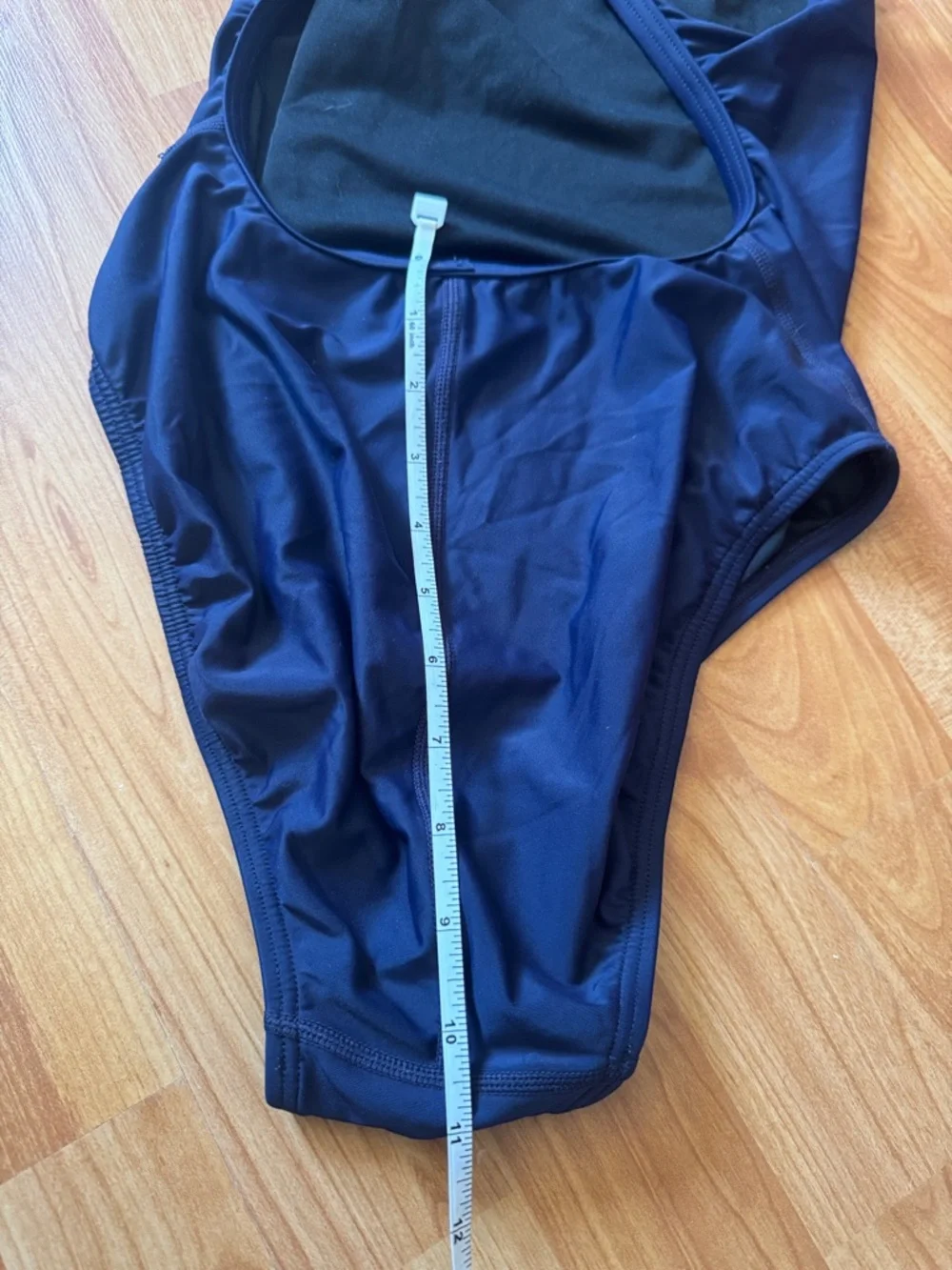 Women’s size 34 TYR blue solid cut out one piece swim bathing‎ suit
